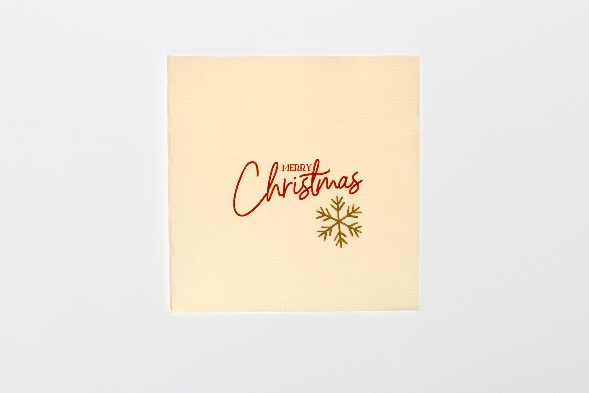 Merry Christmas napkin
